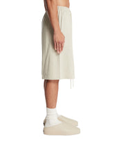 Gray Cotton Shorts | PDP | Antonia