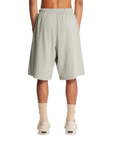 Gray Relaxed Cotton Shorts | PDP | Antonia