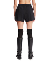 Black Cotton Shorts | PDP | Antonia