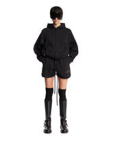 Pantaloncini Con Logo In Cotone Neri - FEAR OF GOD ESSENTIALS WOMEN | PLP | Antonia