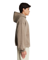 Beige Cotton Hoodie | PDP | Antonia