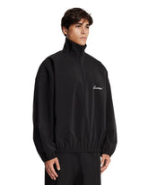 Felpa Con Zip E Logo Nera | PDP | Antonia