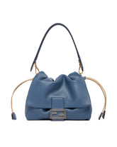 Borsa Mamma Baguette Medium Blu | PDP | Antonia
