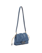 Borsa Mamma Baguette Medium Blu | PDP | Antonia