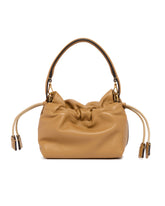 Beige Small Mamma Baguette Bag | PDP | Antonia