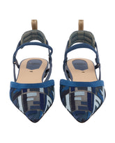 Blue Colibri Lite Slingback Flat | PDP | Antonia