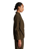 Green Crossover Shirt | PDP | Antonia