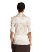 Top Plissettato Dahlia Beige | PDP | Antonia