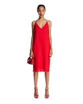 Red Bella V-Neck Dress - Women's dresses | PLP | Antonia