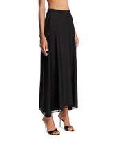 Black Viscose Skirt | PDP | Antonia