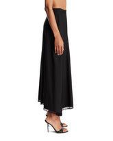Black Viscose Skirt | PDP | Antonia