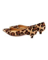 Beige Animal Print Pumps | PDP | Antonia