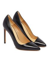Black R1P270 Leather Pumps - FRANCESCO RUSSO WOMEN | PLP | Antonia