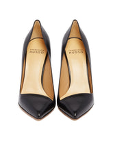 Black R1P270 Leather Pumps | PDP | Antonia