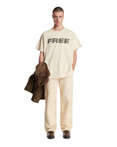 Beige Cotton Free T-Shirt - New arrivals men's clothing | PLP | Antonia