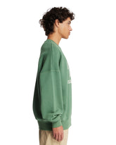 Felpa In Cotone Con Logo Verde | PDP | Antonia