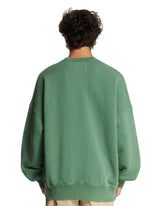 Felpa In Cotone Con Logo Verde | PDP | Antonia