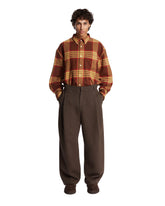 Camicia In Cotone A Quadri Marrone - GANT MEN | PLP | Antonia