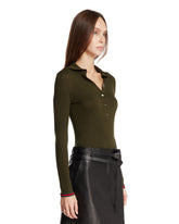 Green Web Polo | PDP | Antonia