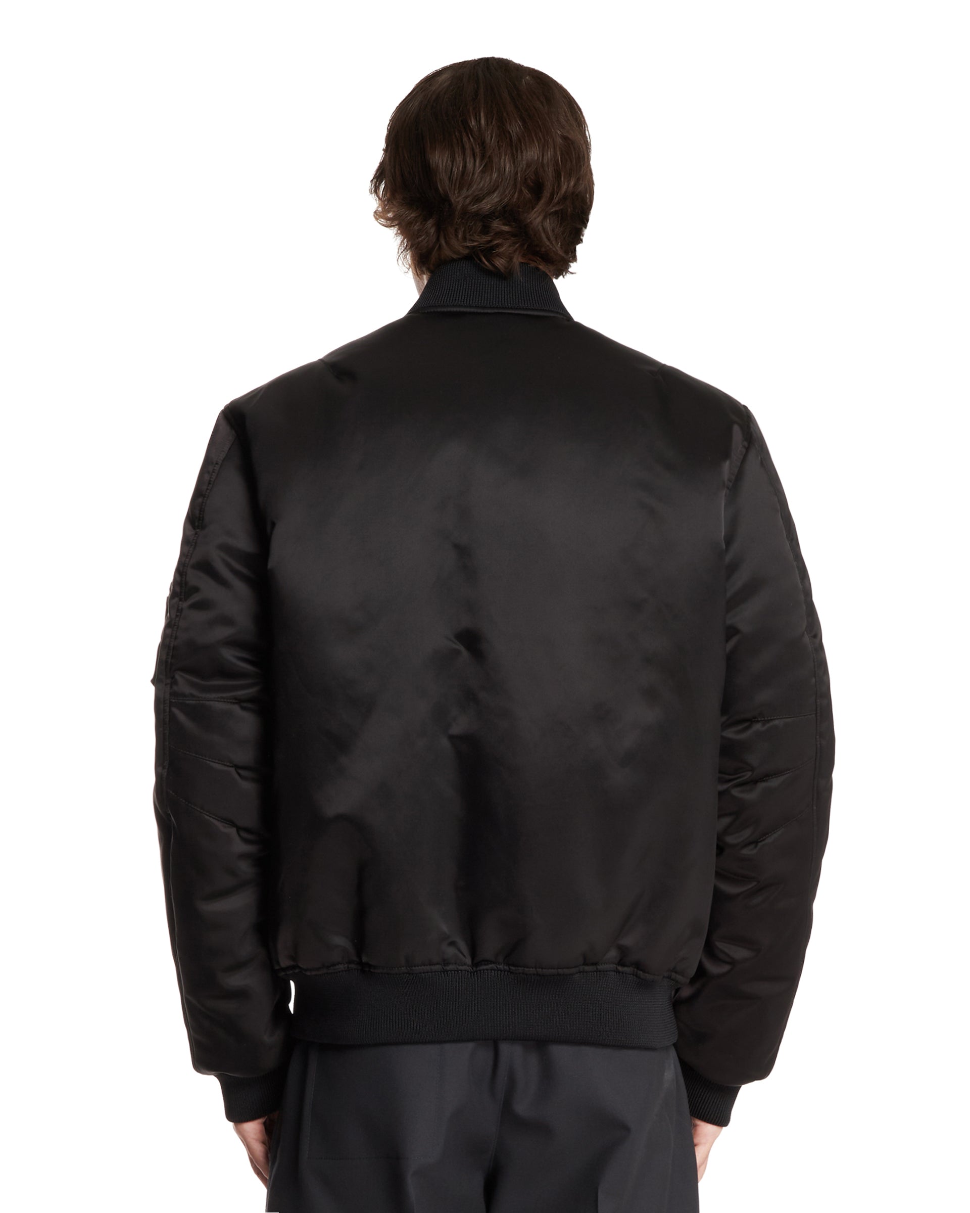 Black Nylon Canvas Bomber Jacket | GUCCI - Antonia Black Nylon Canvas Bomber Jacket | GUCCI - Antonia