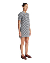 Gray GG Wool Mini Dress | PDP | Antonia