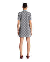 Gray GG Wool Mini Dress | PDP | Antonia
