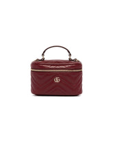 Red Ancora Mini GG Marmont Vanity Bag | PDP | Antonia