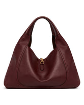 Burgundy Softbit Maxi Shoulder Bag | PDP | Antonia