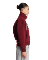 Red Jersey Hoodie | PDP | Antonia