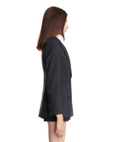 Gray Double-Breasted Blazer | PDP | Antonia