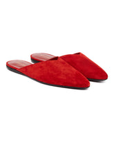 Red Homebody Slippers - Women's mules | PLP | Antonia