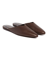 Brown Homebody Slippers - Women's mules | PLP | Antonia