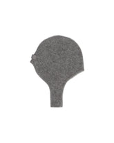 Gray Gros Grain Alpaca Hood | PDP | Antonia