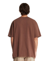 Brown Le T-Shirt Gros Grain | PDP | Antonia