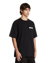 Black Le T-Shirt Gros Grain | PDP | Antonia