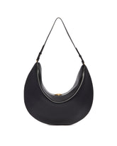 Black Ovalo Leather Bag | PDP | Antonia