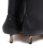 Black Tourni Leather Boots | PDP | Antonia