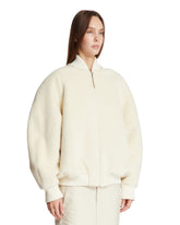 Bomber In Lana Bianco | PDP | Antonia