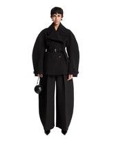 Black The Wide Ovalo Pants | PDP | Antonia