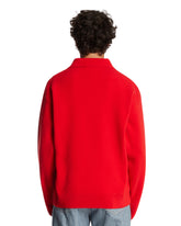 Red Vareuse-Style Pullover | PDP | Antonia
