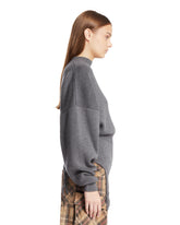 Gray The Garter Wool Sweater | PDP | Antonia