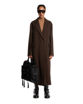 Brown Minimal Coat - Jil sander women | PLP | Antonia