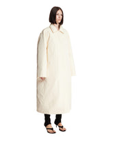 White Oversized Long Coat | PDP | Antonia