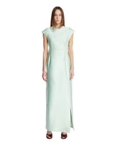 Green Sculptural Dress | PDP | Antonia
