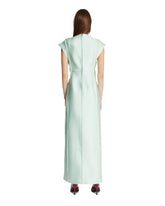 Green Sculptural Dress | PDP | Antonia