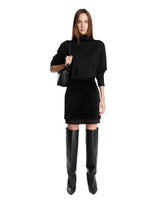 Black Layered Skirt | PDP | Antonia