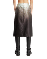 Green Ombre Silk Skirt | PDP | Antonia