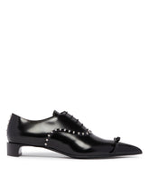 Black Leather Lace-up Pumps - New arrivals women's shoes | PLP | Antonia