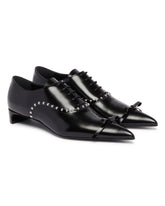Black Leather Lace-up Pumps - New arrivals women's shoes | PLP | Antonia