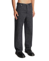 Blue Cotton Pants | PDP | Antonia